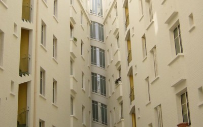 Cage d'escalier d'immeuble - Neuilly (92)