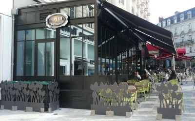 Façade Bar-brasserie - Angers (49)